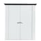 Spacemaker 93 cu ft Galvanized Steel Patio Storage Shed, Flute Grey and Anthracite PS53 - alternate 1